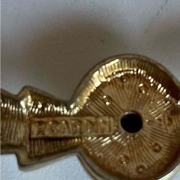 Vintage Pierre Cardin Gold and Black Necklace - Picture 4 of 4